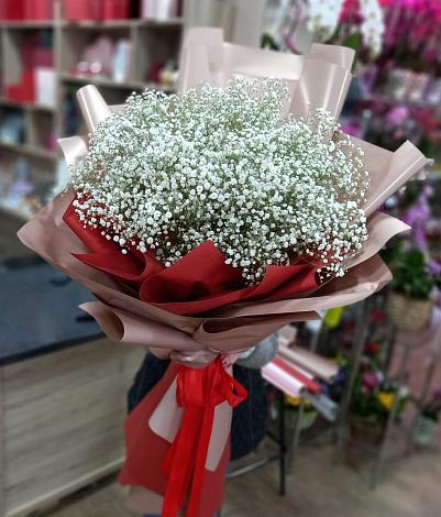 Букет цветов из: Гипсофила в Уральском